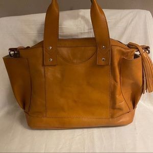 Intrinsic Flair Tan Leather OG Zippy CDB Bag